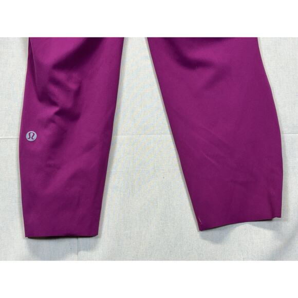 Lululemon Base Pace HR Crop 23" Women's Size 6 Moonlit Magenta LW6BO1S New - Picture 12 of 14